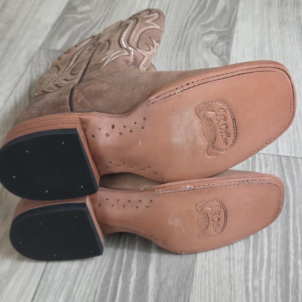 WOMENS JB DILLON COWBOY SQ TOE BOOTS SIZE 8 B - Picture 13 of 13